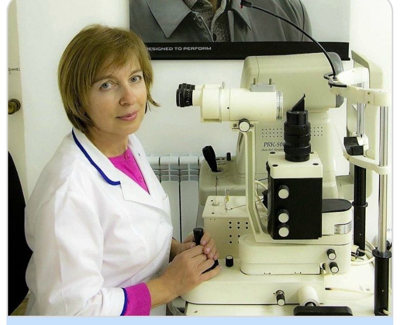 лікар офтальмолог Бурковцева Вікторія Дмитрівна